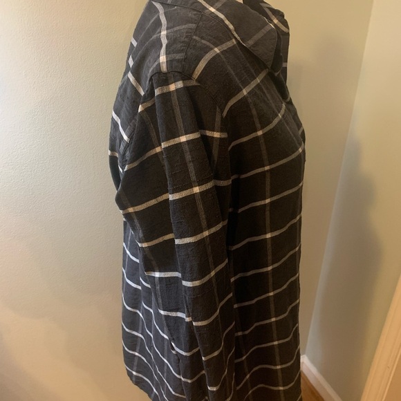 Coldwater Creek silk checkered tunic, size M - Picture 4 of 4